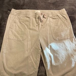 LOFT XL lounge khaki pant